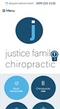 Mobile Screenshot of justicefamilychiropractic.com